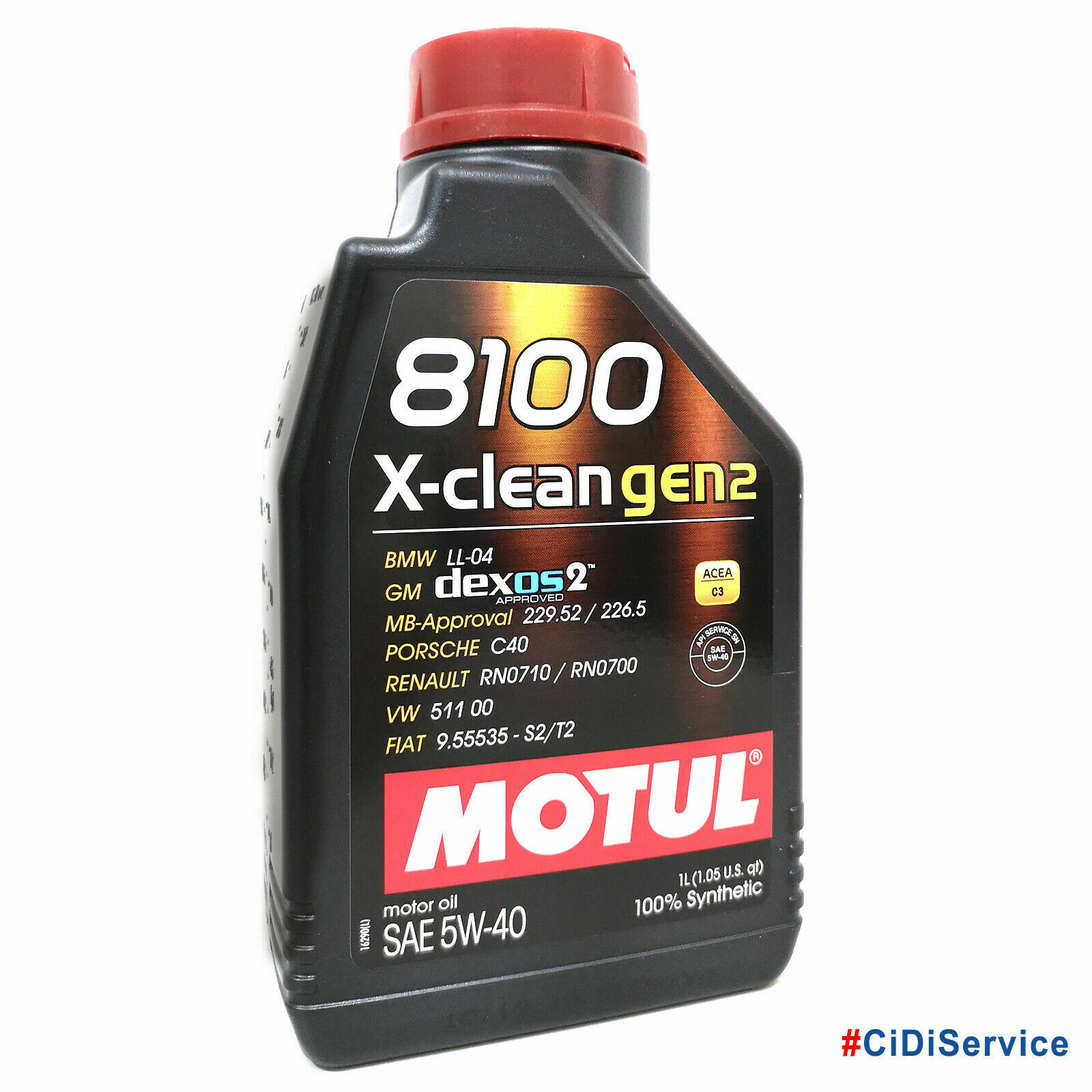 MOTUL 8100 X-CLEAN GEN2 DEXOS 2 5W40 – Olio Motore Store